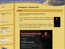 Tablet Screenshot of discworld.cz